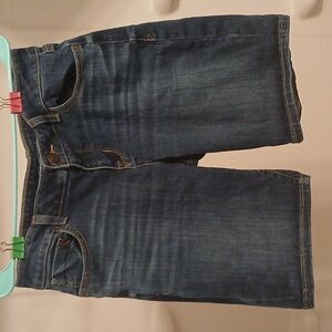 Dark Wash Jean Shorts